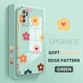 TA for Vivo Y50 Y30 Y30I 1938 Back Cover + Free Lanyard Falling Flowers Luxury 6D Plating Case Side Pattern Soft Silicone Square Phone Cases. 