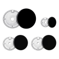8 PCS Cooker Hat Set Oven Gas Hob Burner Crown Flame Cap Replacement Parts Kit Fits Most Gas Stove Burners Head. 