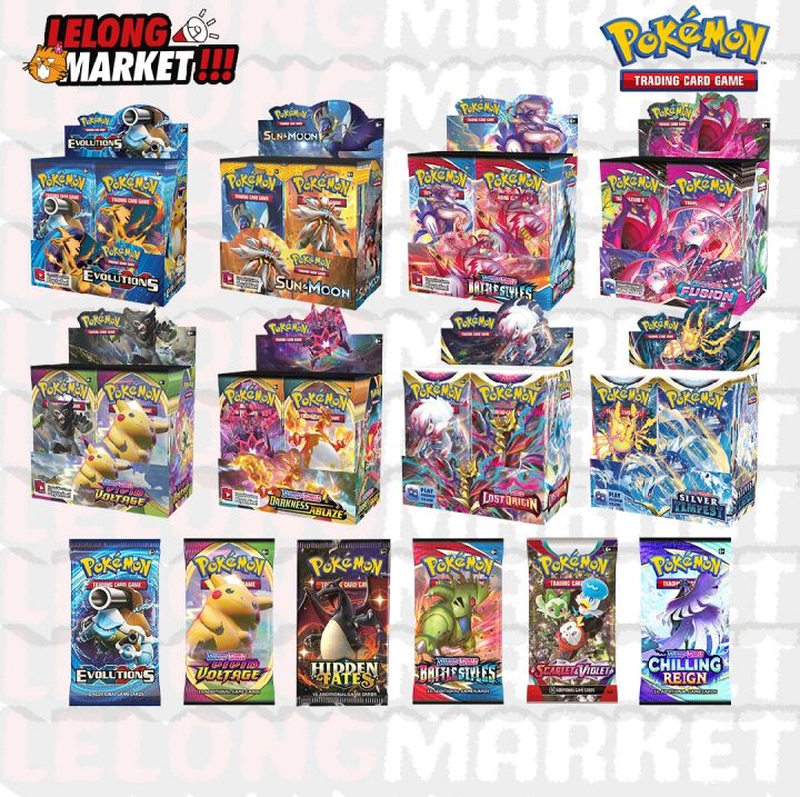 Pokémon Metal Box Set 50 Cards Including Fusion Strike & Astral Radiance - DZ1000