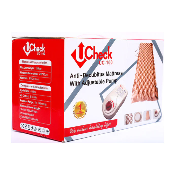 Life%20Care%20U%20Check%20Anti%20Decubitus%20Mattress%20with%20Adjustable%20Pump%20Alternating%20Pressure%20System%20-%20Image%202