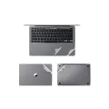 4 In 1 MacBook Pro Retina A1398 Top + Bottom + Touchpad + Palm Rest Skin Protector for MacBook Pro 15-inch (2012, 2013, 2014, 2015 Release) Protector Decal Sticker. 