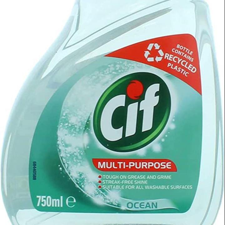 Cif Multi-Purpose Cleaner Spray, Ocean, 750ml
