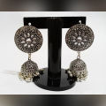 Antique Jhumka Earrings - Traditional Pakistani Jewelry for Women. 
