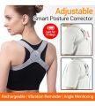 Smart Sensor Corrector- Intelligent Sensor Vibration Posture Corrector with Smart Sensor Vibration Reminder - Adjustable Belt Strap Providing Pain Relief For Neck Back Shoulders - Corrector for Man - Posture Corrector For Men and Women. 