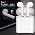 Twin True Wireless Headset I7 Tws V4.2+Edr With Power Bank. 