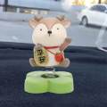 Bobbleheads Cute Car Dashboard Bobble Head Decoration, Animal Resin Ornament Shaking Head Toys for Car Vehicle Automobile Decor. 