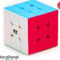 Super Size   3x3x3 Colorful Sticker less Speed Puzzle Magic Cube. 