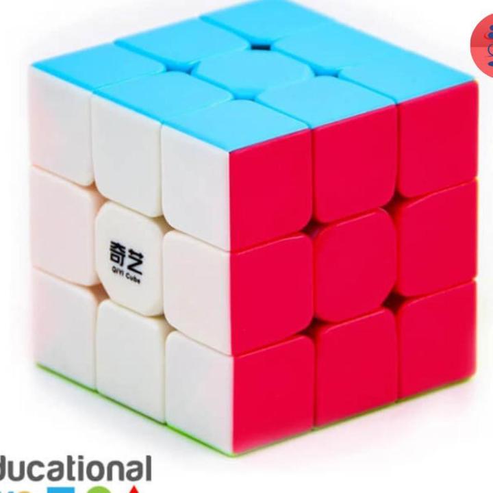 Super Size   3x3x3 Colorful Sticker less Speed Puzzle Magic Cube