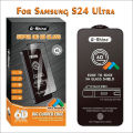 Samsung S24 Ultra Screen Protector  G-Rhino Super OG 6D Glass Fingerprint Working Smooth high Transparent Tempered Glass. 