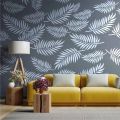 Jungle Palm Leaves Reusable Stencil For Wall Painting Scrapbook Coloring Embossing Album Decorative Paper Card Template. 
