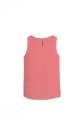 West by Sapphire Women Western Pintuck Sleeveless Top. 