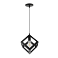 Triangle / Square Cube Shaped Hanging Light , Ceiling Light , Ceiling Lamp, Pendant Lamp, Pendant Light For Home, Office, TV Lounge, Bed Room, Led Light, Led Bulb, Filament Bulb (BULB NOT INCLUDED). 