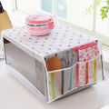 Microwave Oven Cover Dust proof Double Pocket Storage Bag. 