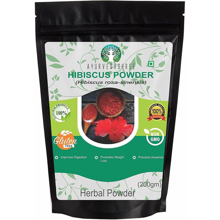 Hibiscus Flower Powder 100 Gm I Hibiscus Sabdariffa I Gurhal Phool Powder