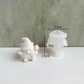 Candles Molds Flower Faceless Dwarf Aromatherapy Candle Silicone Mold Diy Handmade Bee Dwarfs Plaster Epoxy Resin Fondant Cake Molds Home Ornaments Silicone Mold. 