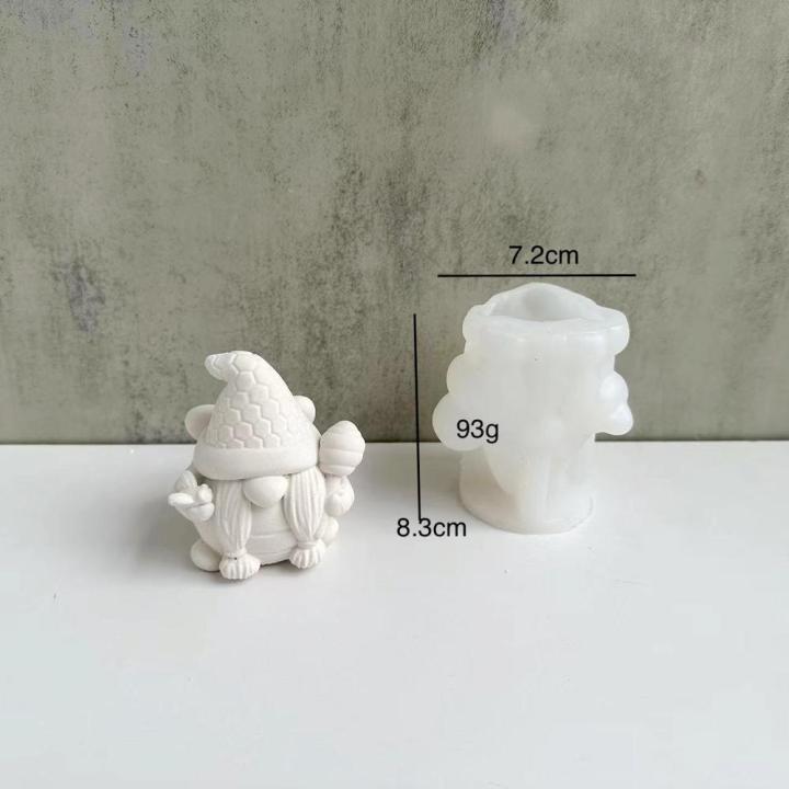 Candles%20Molds%20Flower%20Faceless%20Dwarf%20Aromatherapy%20Candle%20Silicone%20Mold%20Diy%20Handmade%20Bee%20Dwarfs%20Plaster%20Epoxy%20Resin%20Fondant%20Cake%20Molds%20Home%20Ornaments%20Silicone%20Mold%20-%20Image%203