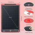 Lcd writing tablet 12,  inch multicolor, writing pad, Writing Board, drawing tablet, sketching tablet , kids gift, eid sale. 