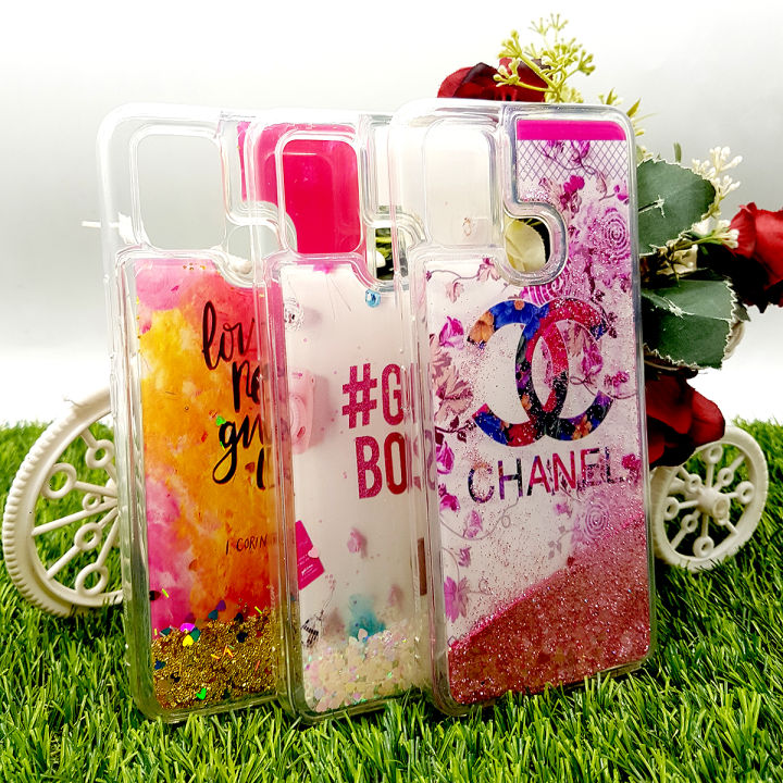 Infinix Hot 10s Back Cover Water Glitter Shiny Ladies Soft Silicon Case For Infinix Hot 10s