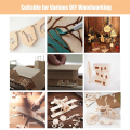 Wood Sheet for Crafts 20PCS Unfinished Wood Sheets Thin Wooden Pieces for Craft Wood Board Blanks 150x100x2mm. 