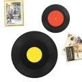 3 Pcs  Vinyl Record for Decorating Rock Music Party Birthday office Home Wall Decoration Theme Party 70s 80s 90s Retro Vintage Old School (2 Lps , 1 Eps Vinyl Reord). 