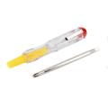 Power Tester Screwdriver Electrical Testing Pen Double-Head 2 in 1 Function Philips and Flat. 