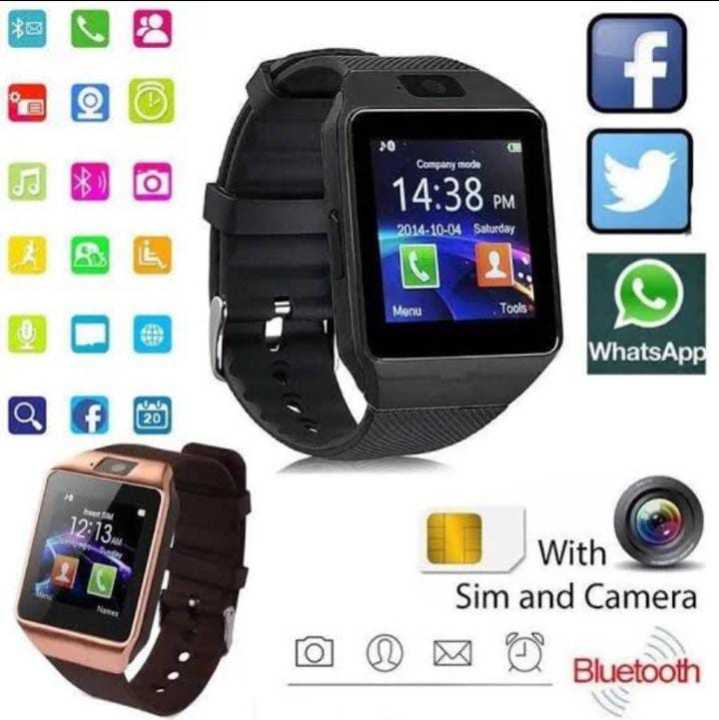 DZ09 Smartwatch for Men & Women t900 i8 . t500 New Smart watch | Good Battery timing with SD card support Upto 32GB | Smartwatch