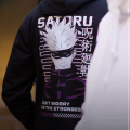 Gojo Satoru 'Limitless Power' Hoodie – Unisex Jujutsu Kaisen Anime Hoodie – Nah, I'd Win, Strongest Sorcerer Design. 