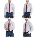 Scottish Stripes Pattern Unisex Neckties Skinny Polyester 8 cm Narrow Neck Ties for Men Suits Accessories Gravatas Gift. 