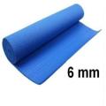 Yoga & Gym Mat - 6mm - Blue. 