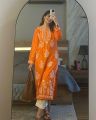 Indian Chicken Kari Linen Long Shirt 1pc. 