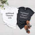 Girlfriend Fiance Wife T-Shirt, Husband Shirt. 