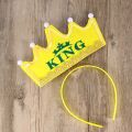 Happy Birthday KING LED Crown for Boys. 