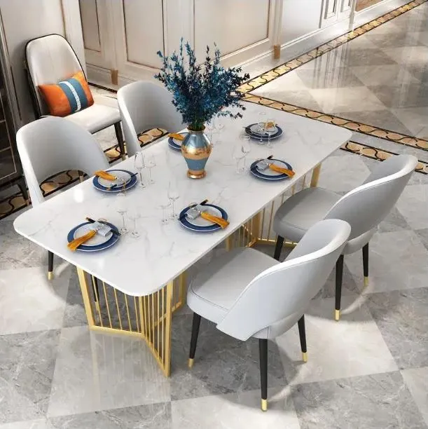 Luxury%20marble%20dining%20table%20marble%20effect%20sheet%20top%20dining%20table%20simple%20gold%20legs%20cafe%20marble%20dining%20table%20(Only%20Table)%20-%20Image%204
