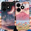 ark Gocno Sp Silicone Phone Case Protective Cover Shockproof Soft Phone Case BG for Tecno Spark Go 2024 6 Stylish Paint for Te 2024 Basic Bumper. 