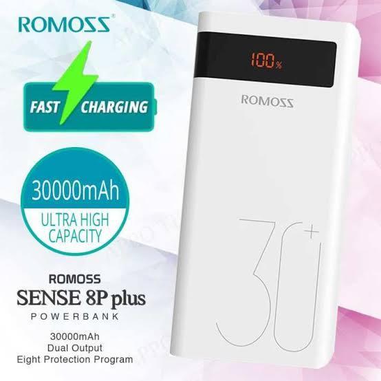 Sense%208P+%20Plus%2030000%20mah%20powerbank%20-%20ROMOSS%20Sense%208P%20Plus%2030000mAh%20fast%20charging%20QC%20Type-C%20Power%20Bank%20-%20Image%204