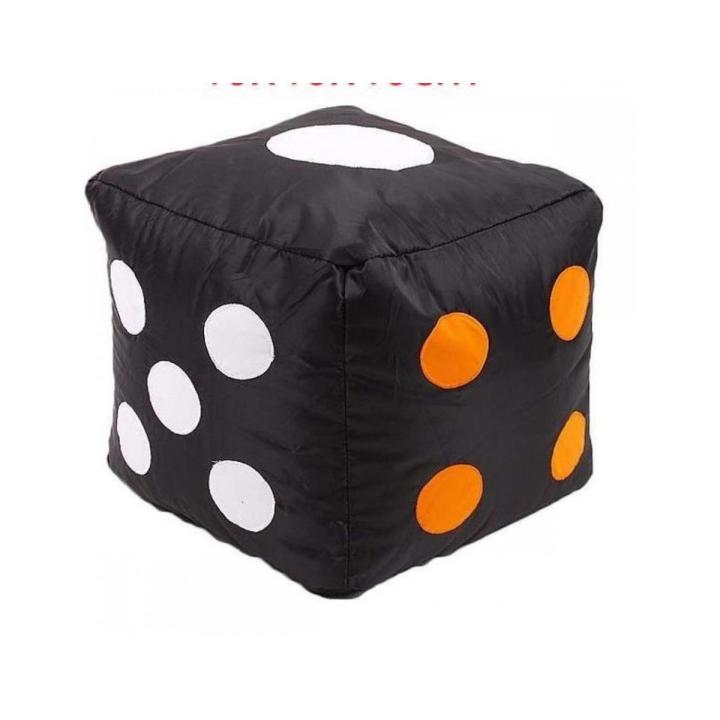 Ludo Dice Stool Bean Bag - Multi color Stool - Ottoman Play Room Furniture Bean Bag