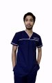 doctors outfit Scrub suits OT uniform kit outfit for nursing staff cross neck. 