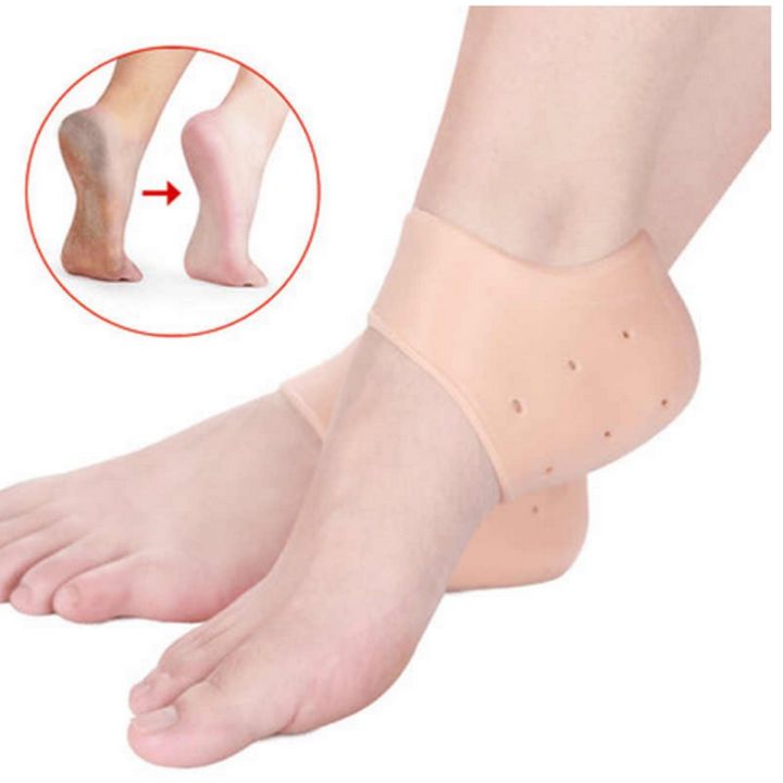 New Silicone Foot Protection Sock Set Anti-Crack Socks