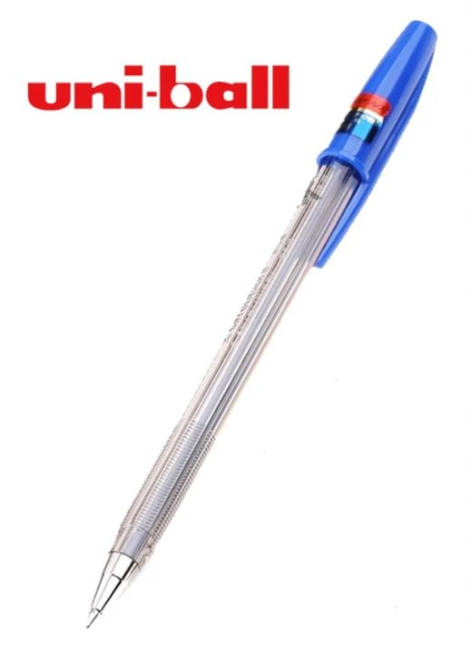 Uni%20SAS%200.7mm%20Ball%20Pen%20%20Pack%20of%2012%20%7C%20Smooth%20Writing%20Ballpoint%20Pens%20%7C%20Lightweight,%20Fine%20Tip%20Pens%20for%20School,%20Office%20&%20Home%20Use%20%7C%20Comfortable%20Grip%20&%20Long%20Ink%20Life%20%7C%20Blue/Black%20Ink%20-%20Image%202