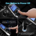 VICTSING Upgraded Bluetooth FM Transmitter for Car, Power Off Switch, Music Player Support USB Flash Drive/Micro SD Card/AU. 
