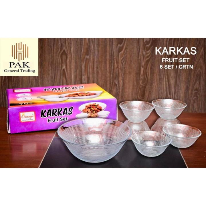 Fruit Set Glassware 7 pcs