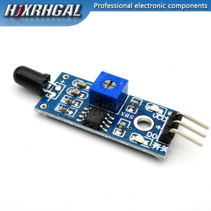10PCS 3 Pin IR Flame Detection Sensor Module Fire Detector Infrared ... image.