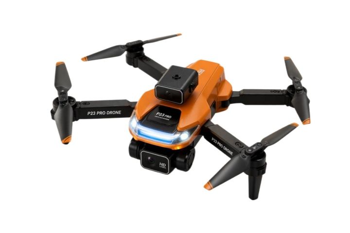 P23 Pro Foldable Drone 4K Camera WiFi FPV – Intelligent Obstacle Avoidance – Altitude Hold RC Quadcopter