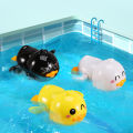 Bath Children Duck Swimming Frog Shark Clockwork Water Play Float Girl 0-36Months Toddlers Bathtub Kids Fidget Toys for Baby. 