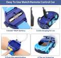 RC Watch Car Toy – Rechargeable Mini Remote Control Wrist Racing Car – USB Charging, s, Fast Speed, Fun Play for Kids, Boys & Girls – Smart Hand Watch with Car, Best Gift for Kids, Durable & weight – Remote Control Car with Wristband. 