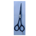 Barber Scissors Flat Black jaguar pattern Razor Edge 6 & 6.5 ". 