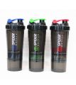 Shaker Bottle 3 in 1 Sports Protein. 