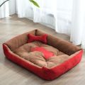 Comfortable Velvet Dog Sleeping Cushion – Soft And Cozy Dog Bed Dog House For Your Pet | Soft and Stylish Sleeping Cushion For Dogs & Cats. 