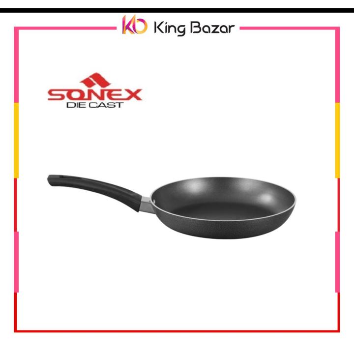 Sonex Super Fry Pan - Non Stick Coating - Black