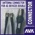 AVA Double Wire Antenna Connector For EVO Wingle Charji and all others Internet Devices 3G,s/4G,s. 